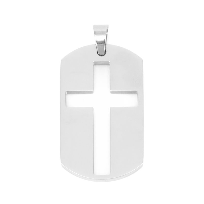 PINGENTE FAITH COM CRUZ