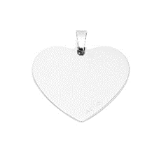 PINGENTE PERSONALIZAÇÃO CORAÇÃO L