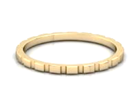 ALIANÇA BASIC OUI CHANFRADA